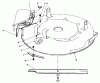 Toro 56133 (8-25) - 8-25 Rear Engine Rider, 1991 (1000001-1999999) Ersatzteile RECYCLER KIT-MODEL NO. 59169