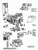 Toro 56133 (8-25) - 8-25 Rear Engine Rider, 1992 (2000001-2999999) Ersatzteile BRIGGS & STRATTON MODEL NO. 191707-0121-01 #1