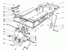 Toro 56133 (8-25) - 8-25 Rear Engine Rider, 1992 (2000001-2999999) Ersatzteile REAR BODY ASSEMBLY
