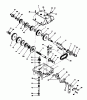 Toro 56133 (8-25) - 8-25 Rear Engine Rider, 1992 (2000001-2999999) Ersatzteile TRANSMISSION PEERLESS MODEL 700-025