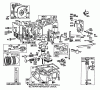 Toro 56138 (8-32) - 8-32 Rear Engine Rider, 1984 (4000001-4999999) Ersatzteile ENGINE BRIGGS & STRATTON MODEL NO. 191702-2133-01 #1
