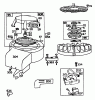 Toro 56138 (8-32) - 8-32 Rear Engine Rider, 1984 (4000001-4999999) Ersatzteile ENGINE BRIGGS & STRATTON MODEL NO. 191702-2133-01 #3