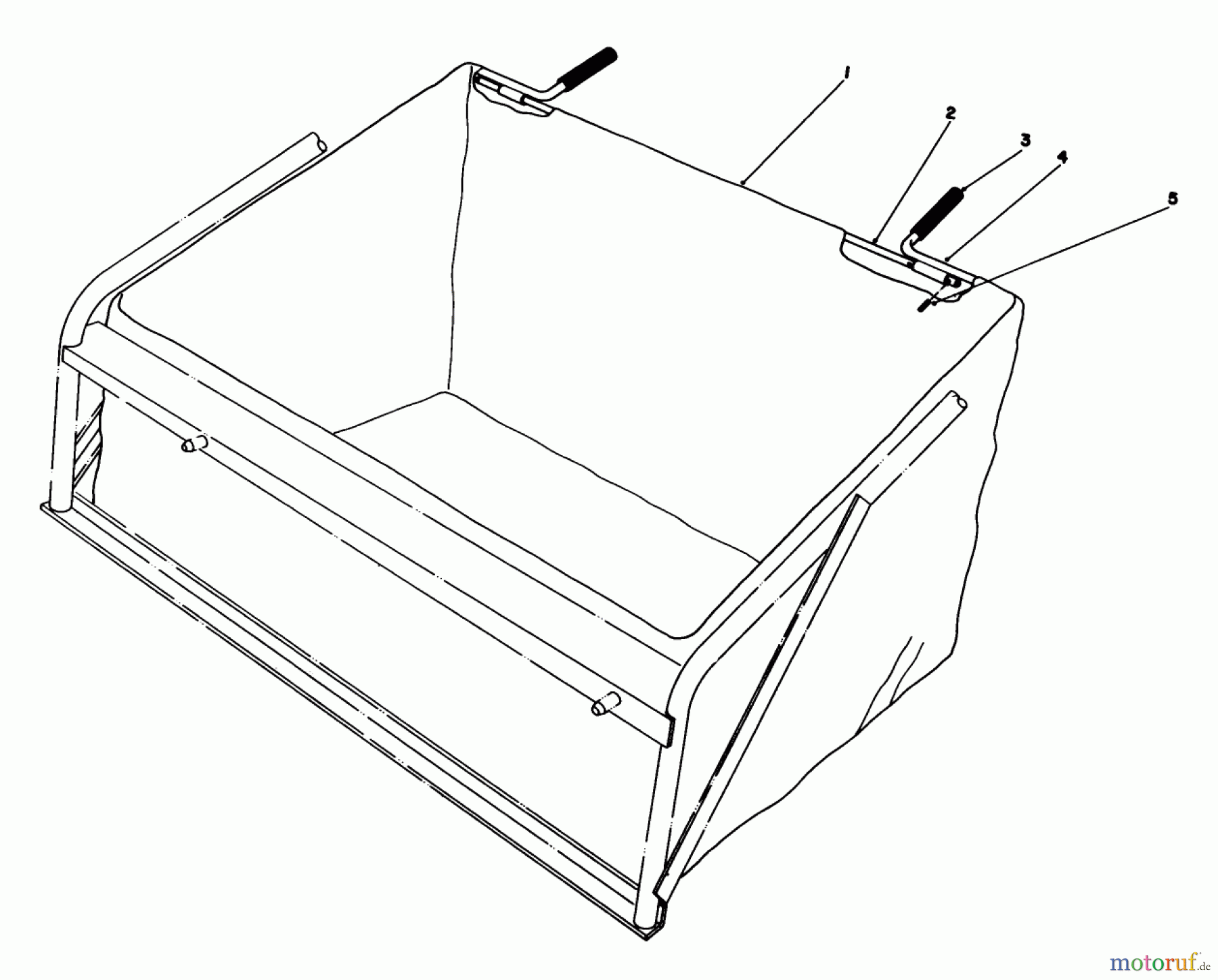 Toro Neu Mowers, Rear-Engine Rider 56138 (8-32) - Toro 8-32 Rear Engine Rider, 1984 (4000001-4999999) LEAF BAG MODEL NO. 59123 (OPTIONAL)
