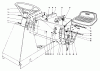 Toro 56138 (8-32) - 8-32 Rear Engine Rider, 1984 (4000001-4999999) Ersatzteile SEAT & STEERING WHEEL ASSEMBLY