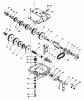 Toro 56138 (8-32) - 8-32 Rear Engine Rider, 1984 (4000001-4999999) Ersatzteile TRANSMISSION MODEL 770