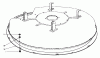 Toro 56138 (8-32) - 8-32 Rear Engine Rider, 1984 (4000001-4999999) Ersatzteile WET GRASS BAGGING KIT NO. 38-5730 (OPTIONAL)