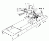 Toro 56138 (8-32) - 8-32 Rear Engine Rider, 1985 (5000001-5999999) Ersatzteile TRANSMISSION LINKAGE ASSEMBLY