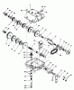 Toro 56138 (8-32) - 8-32 Rear Engine Rider, 1985 (5000001-5999999) Ersatzteile TRANSMISSION MODEL 770