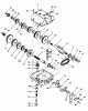 Toro 56145 (8-32) - 8-32 Rear Engine Rider, 1986 (6000001-6999999) Ersatzteile TRANSMISSION MODEL 770A