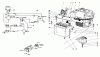 Toro 56145 (8-32) - 8-32 Rear Engine Rider, 1983 (3000001-3999999) Ersatzteile ENGINE ASSEMBLY
