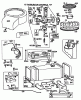 Toro 56145 (8-32) - 8-32 Rear Engine Rider, 1983 (3000001-3999999) Ersatzteile ENGINE BRIGGS & STRATTON MODEL NO. 191707-2132-01 #2