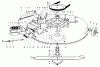 Toro 56145 (8-32) - 8-32 Rear Engine Rider, 1983 (3000001-3999999) Ersatzteile MOWER ASSEMBLY