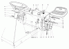 Toro 56145 (8-32) - 8-32 Rear Engine Rider, 1983 (3000001-3999999) Ersatzteile SEAT & STEERING WHEEL ASSEMBLY
