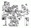 Toro 56145 (8-32) - 8-32 Rear Engine Rider, 1984 (4000001-4999999) Ersatzteile ENGINE BRIGGS & STRATTON MODEL NO. 191707-2132-01 #1