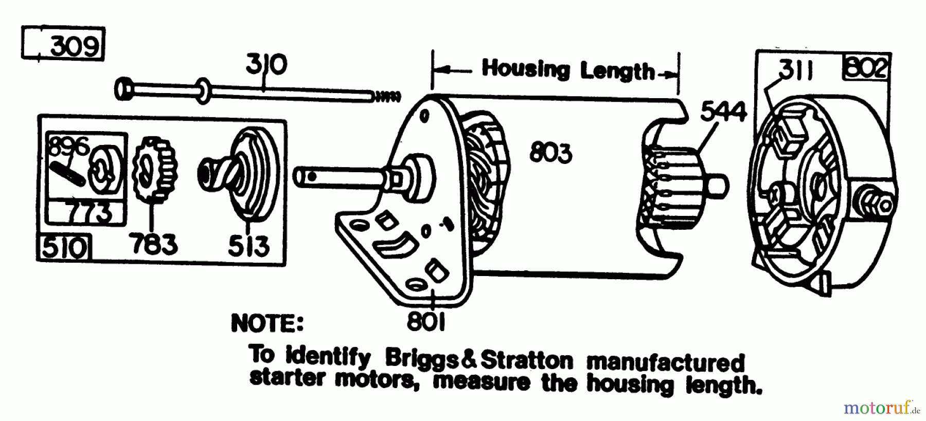 Toro Neu Mowers, Rear-Engine Rider 56145 (8-32) - Toro 8-32 Rear Engine Rider, 1984 (4000001-4999999) ENGINE BRIGGS & STRATTON MODEL NO. 191707-2132-01 #3