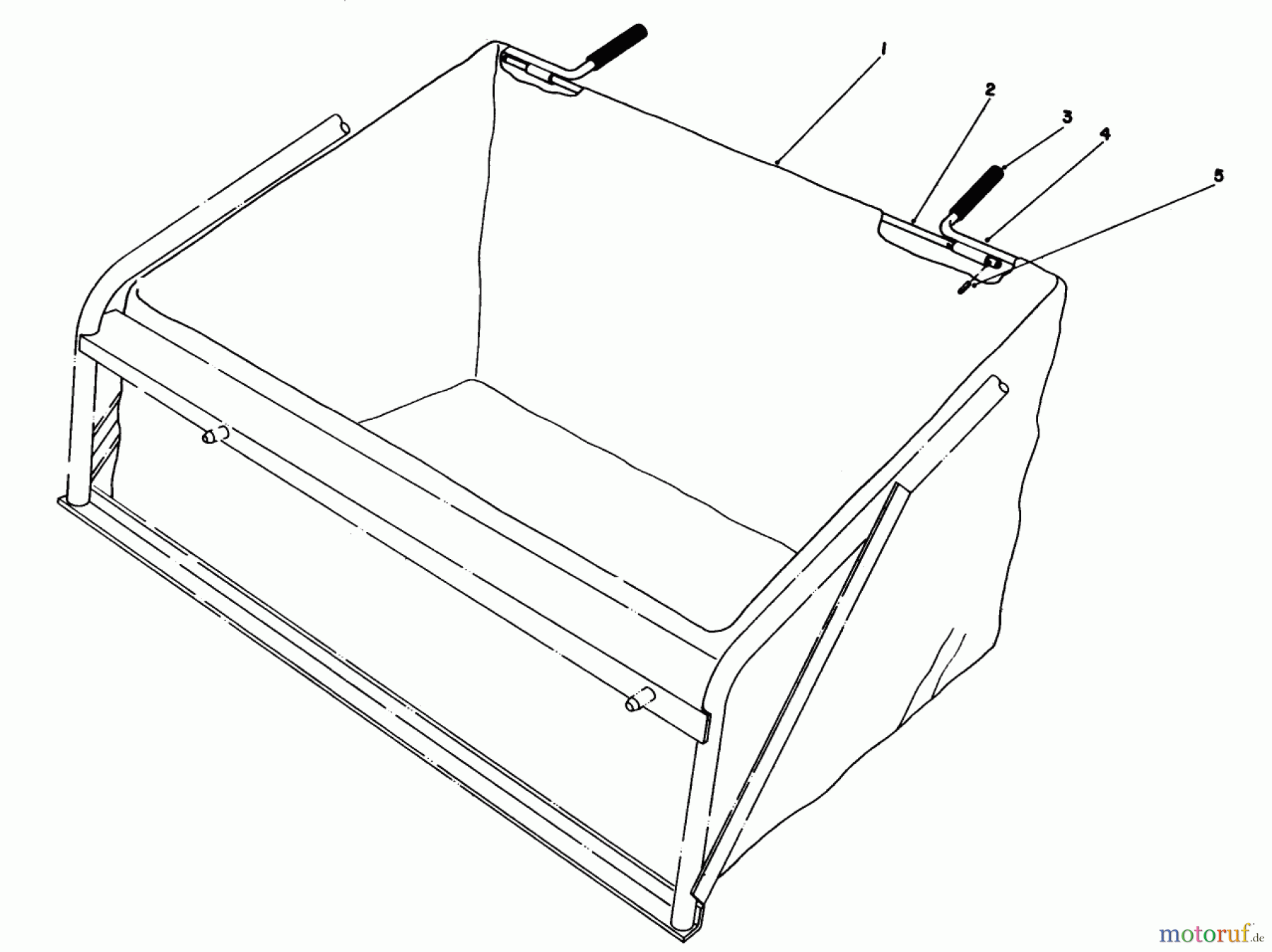  Toro Neu Mowers, Rear-Engine Rider 56145 (8-32) - Toro 8-32 Rear Engine Rider, 1984 (4000001-4999999) LEAF BAG MODEL NO. 59123 (OPTIONAL)