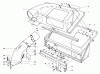 Toro 56145 (8-32) - 8-32 Rear Engine Rider, 1984 (4000001-4999999) Ersatzteile TWIN BAGGER GRASS CATCHER MODEL NO. 59122 (OPTIONAL)
