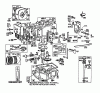 Toro 56145 (8-32) - 8-32 Rear Engine Rider, 1985 (5000001-5999999) Ersatzteile ENGINE BRIGGS & STRATTON MODEL NO. 191707-2132-01 #1