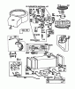 Toro 56145 (8-32) - 8-32 Rear Engine Rider, 1985 (5000001-5999999) Ersatzteile ENGINE BRIGGS & STRATTON MODEL NO. 191707-2132-01 #2