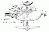 Toro 56145 (8-32) - 8-32 Rear Engine Rider, 1985 (5000001-5999999) Ersatzteile MOWER ASSEMBLY