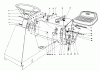 Toro 56145 (8-32) - 8-32 Rear Engine Rider, 1985 (5000001-5999999) Ersatzteile SEAT & STEERING WHEEL ASSEMBLY