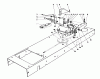 Toro 56145 (8-32) - 8-32 Rear Engine Rider, 1985 (5000001-5999999) Ersatzteile TRANSMISSION LINKAGE ASSEMBLY
