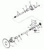 Toro 56150 (8-32) - 8-32 Professional Rear Engine Rider, 1987 (7000001-7999999) Ersatzteile DIFFERENTIAL MODEL 100-050A