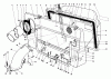 Toro 56150 (8-32) - 8-32 Professional Rear Engine Rider, 1987 (7000001-7999999) Ersatzteile EASY-EMPTY GRASS CATCHER MODEL 59111 (OPTIONAL)