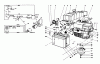 Toro 56150 (8-32) - 8-32 Professional Rear Engine Rider, 1987 (7000001-7999999) Ersatzteile ENGINE ASSEMBLY