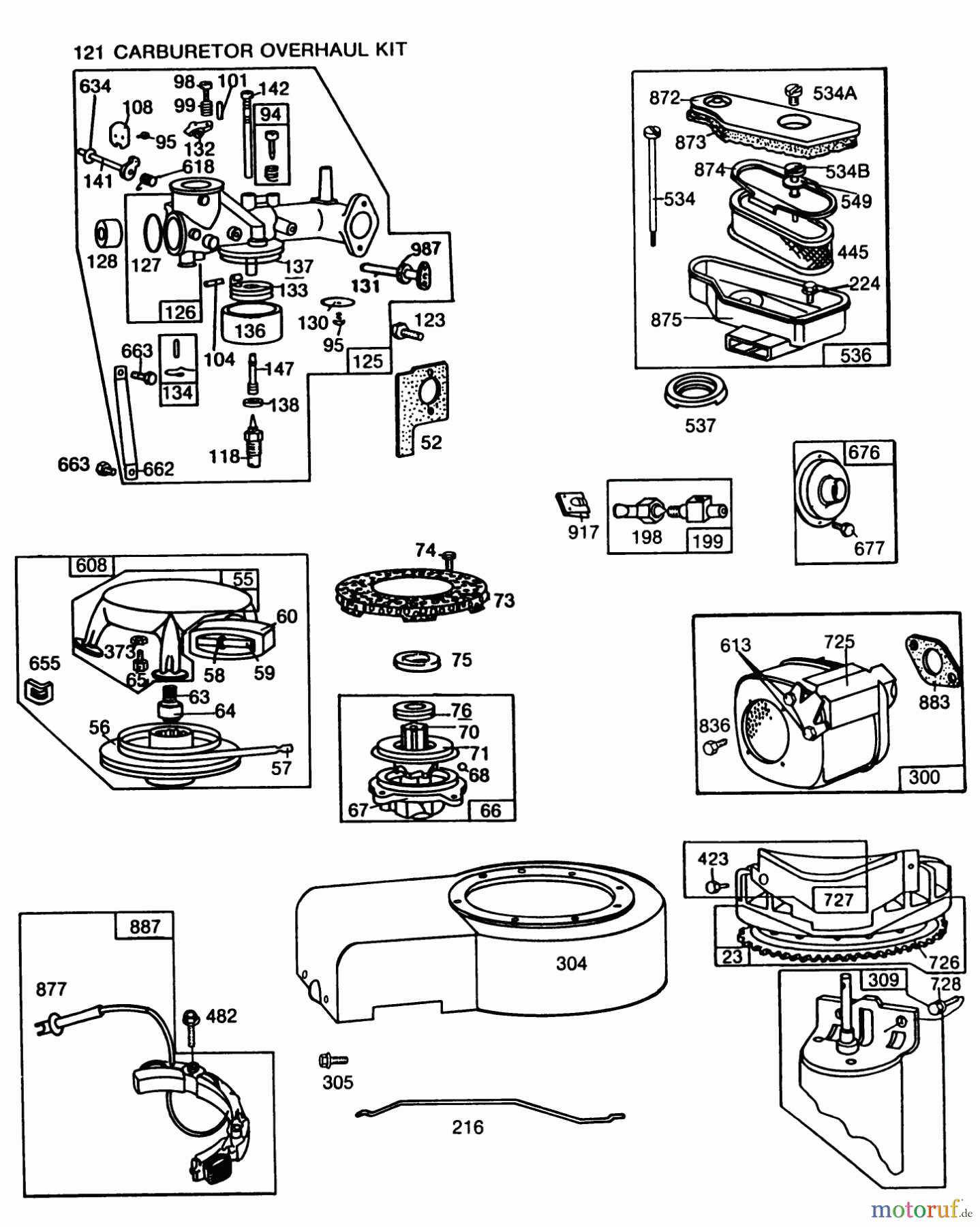 Toro Neu Mowers, Rear-Engine Rider 56150 (8-32) - Toro 8-32 Professional Rear Engine Rider, 1987 (7000001-7999999) ENGINE BRIGGS & STATTON MODEL NO. 253707-0195-01 11 H.P. REAR ENGINE RIDER ELECTRIC MODEL 56170