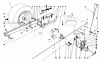 Toro 56150 (8-32) - 8-32 Professional Rear Engine Rider, 1987 (7000001-7999999) Ersatzteile REAR AXLE ASSEMBLY