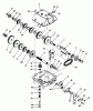 Toro 56150 (8-32) - 8-32 Professional Rear Engine Rider, 1987 (7000001-7999999) Ersatzteile TRANSMISSION MODEL 770A