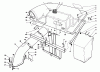 Toro 56150 (8-32) - 8-32 Professional Rear Engine Rider, 1987 (7000001-7999999) Ersatzteile TWIN BAGGER GRASS CATCHER MODEL NO. 59184 (OPTIONAL)