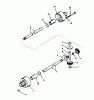Toro 56150 (8-32) - 8-32 Professional Rider, 1986 (6000001-6999999) Ersatzteile DIFFERENTIAL MODEL 100-050