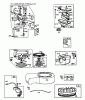 Toro 56150 (8-32) - 8-32 Professional Rider, 1986 (6000001-6999999) Ersatzteile ENGINE 11 H.P. BRIGGS & STRATTON MODEL NO. 253707-0195-01 #2