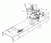 Toro 56150 (8-32) - 8-32 Professional Rider, 1986 (6000001-6999999) Ersatzteile TRANSMISSION LINKAGE ASSEMBLY