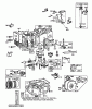 Toro 56175 (12-32) - 12-32 Rear Engine Rider, 1988 (8000001-8999999) Ersatzteile ENGINE BRIGGS & STRATTON MODEL NO. 193707-0152-01 8 H.P. REAR ENGINE RIDER ELECTRIC MODEL 56150 #1