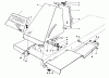 Toro 56175 (12-32) - 12-32 Rear Engine Rider, 1988 (8000001-8999999) Ersatzteile FRONT TOWER ASSEMBLY
