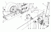 Toro 56175 (12-32) - 12-32 Rear Engine Rider, 1988 (8000001-8999999) Ersatzteile REAR AXLE ASSEMBLY