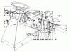 Toro 56175 (12-32) - 12-32 Rear Engine Rider, 1988 (8000001-8999999) Ersatzteile STEERING WHEEL & LINKAGE ASSEMBLY