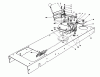 Toro 56175 (12-32) - 12-32 Rear Engine Rider, 1988 (8000001-8999999) Ersatzteile TRANSMISSION LINKAGE ASSEMBLY