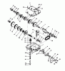 Toro 56175 (12-32) - 12-32 Rear Engine Rider, 1988 (8000001-8999999) Ersatzteile TRANSMISSION MODEL 770A