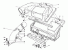 Toro 56175 (12-32) - 12-32 Rear Engine Rider, 1988 (8000001-8999999) Ersatzteile TWIN BAGGER GRASS CATCHER MODEL NO. 59122 (OPTIONAL)