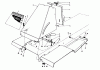 Toro 56150 (8-32) - 8-32 Professional Rider, 1989 (9000001-9999999) Ersatzteile FRONT TOWER ASSEMBLY