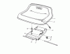Toro 56150 (8-32) - 8-32 Professional Rider, 1989 (9000001-9999999) Ersatzteile SEAT ASSEMBLY