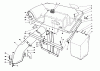 Toro 56150 (8-32) - 8-32 Professional Rider, 1989 (9000001-9999999) Ersatzteile TWIN BAGGER GRASS CATCHER MODEL NO. 59184 (OPTIONAL)