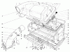 Toro 56155 (11-32) - 11-32 Rear Engine Rider, 1983 (3000001-3999999) Ersatzteile EASY FILL GRASS CATCHER MODEL 59120 (OPTIONAL)