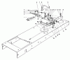 Toro 56155 (11-32) - 11-32 Rear Engine Rider, 1983 (3000001-3999999) Ersatzteile TRANSMISSION LINKAGE ASSEMBLY
