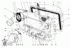 Toro 56155 (11-32) - 11-32 Rear Engine Rider, 1984 (4000001-4999999) Ersatzteile EASY-EMPTY GRASS CATCHER MODEL 59111 (OPTIONAL)