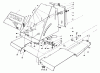 Toro 56155 (11-32) - 11-32 Rear Engine Rider, 1984 (4000001-4999999) Ersatzteile FRONT TOWER ASSEMBLY